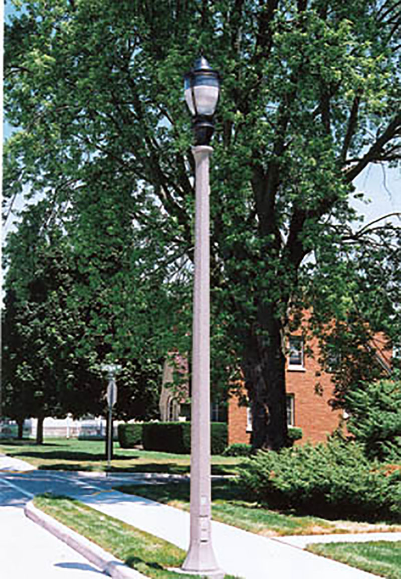 K424 Traditional Installation Photo on The Sheridan Prestressed Spun Concrete Pole