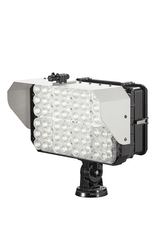 Spartan Sports Lighting STRATOS Integral Sports Light Front 3/4 View