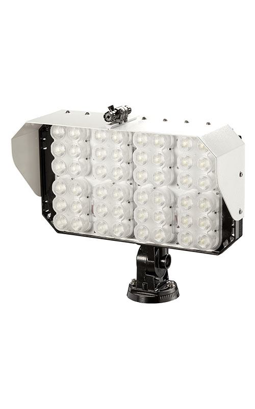 Spartan Sports Lighting STRATOS Sports Light Front 1/4 View